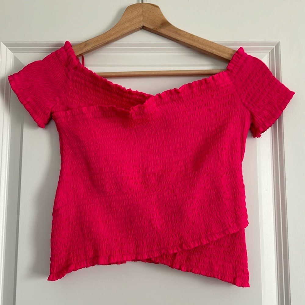 BB DAKOTA STAR CROSSED LOVER TOP IN PINK GLOW